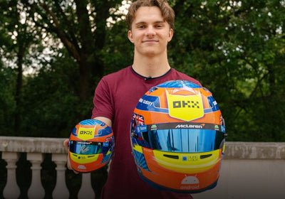 Image: Win A Signed Oscar Piastri Mini-Helmet