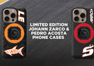 Imagen: Quad Lock teams up with MotoGP™ riders Johann Zarco and Pedro Acosta for Limited Edition Cases