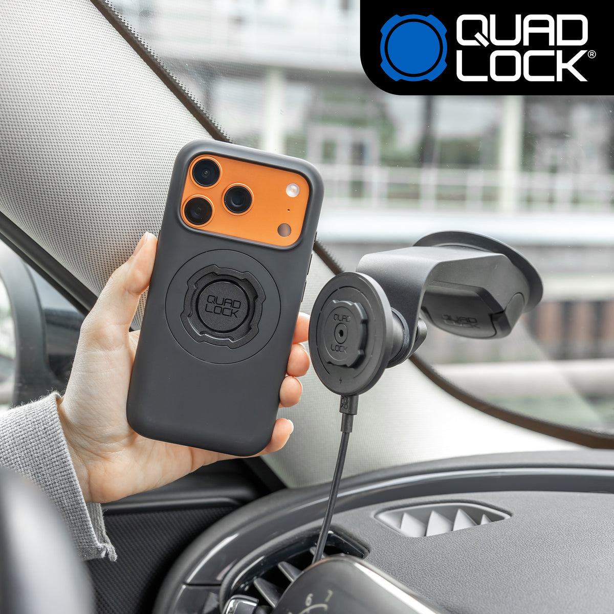 iPhone Car Mount & Case Kit By Quad Lock iPhone Car Mount & Case Kit By Quad Lock