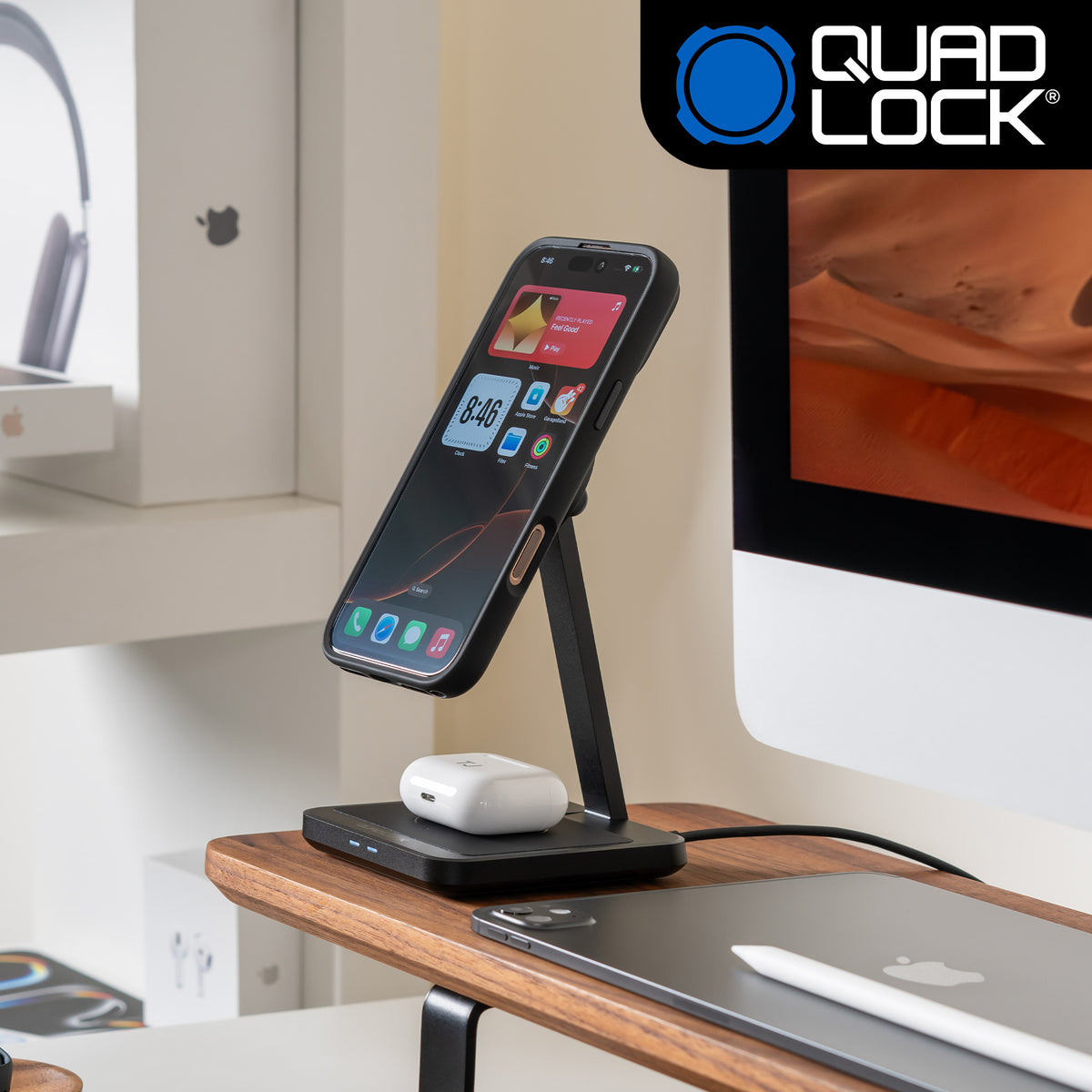 Desk Kits iPhone Quad Lock® USA Official Store