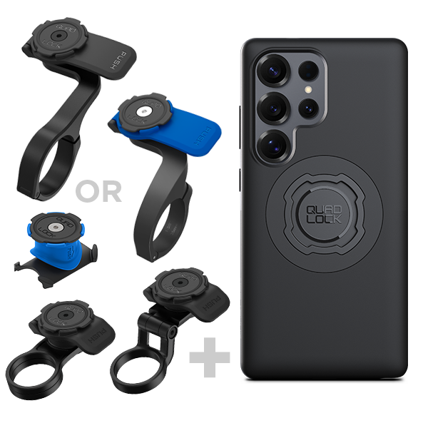 QUAD LOCK GALAXY S24 ULTRA用　リング付 Bike Kits - Galaxy - Quad Lock® USA - Official Store