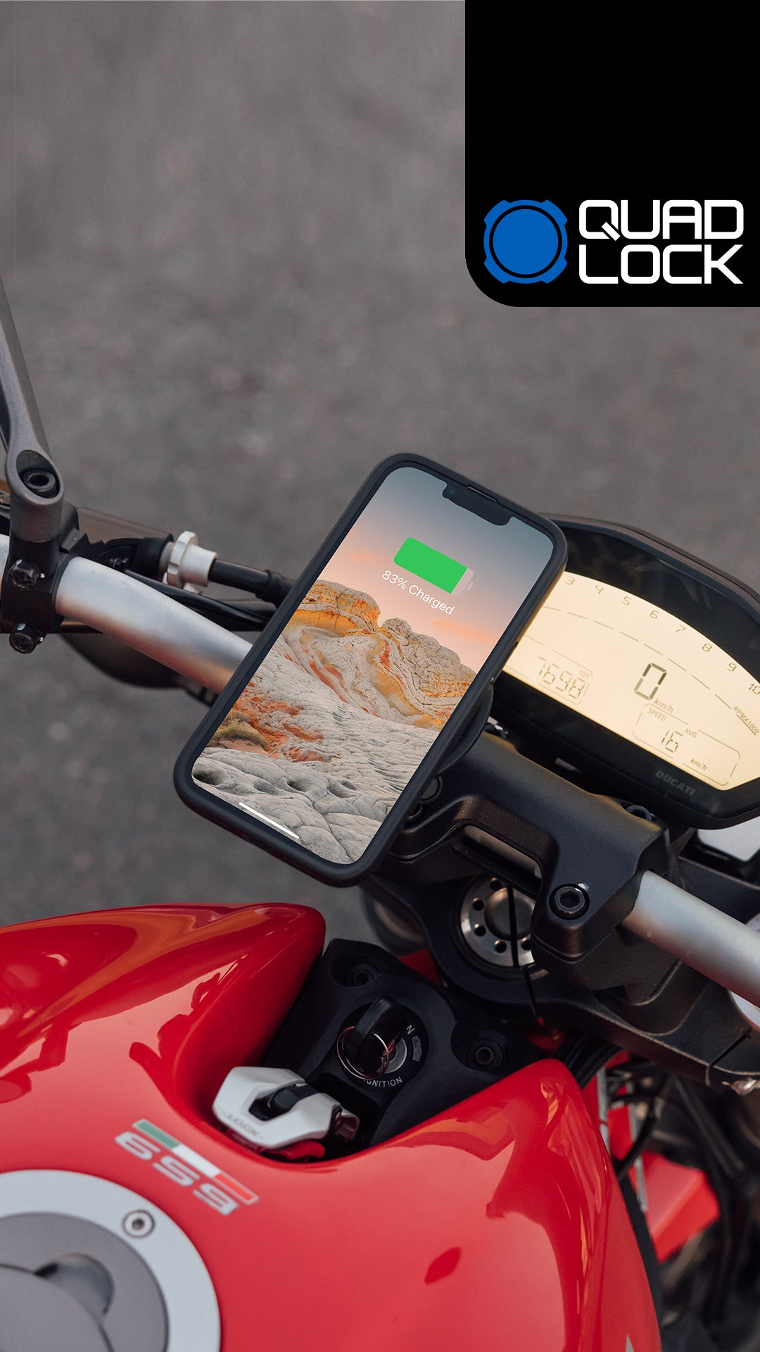 Quad lock iphone 8 motorcycle best sale