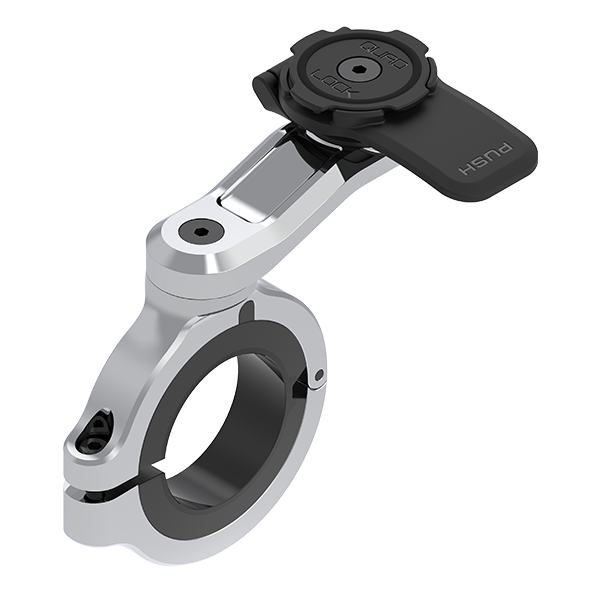 Motorcycle Handlebar Mount Handlebar Mount PRO Chrome Large