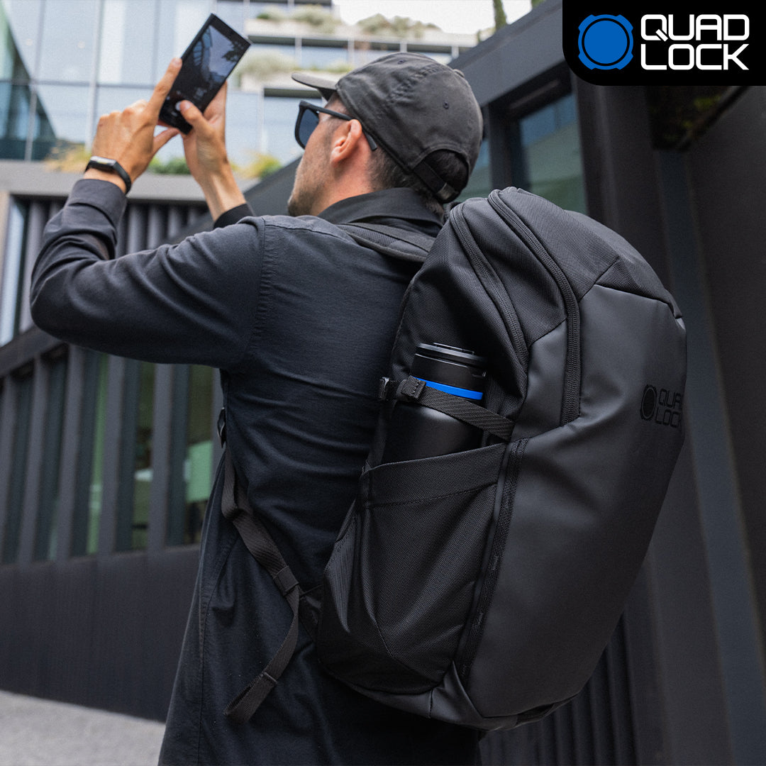 best travel backpack with lock Quad Lock x Thule Traverse 26L Backpack