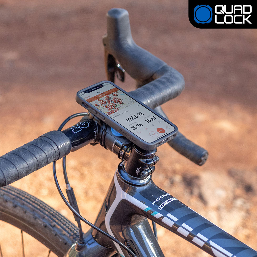  Quad Lock Kit de montaje delantero para bicicleta para iPhone  14 Pro MAG Case : Celulares y Accesorios