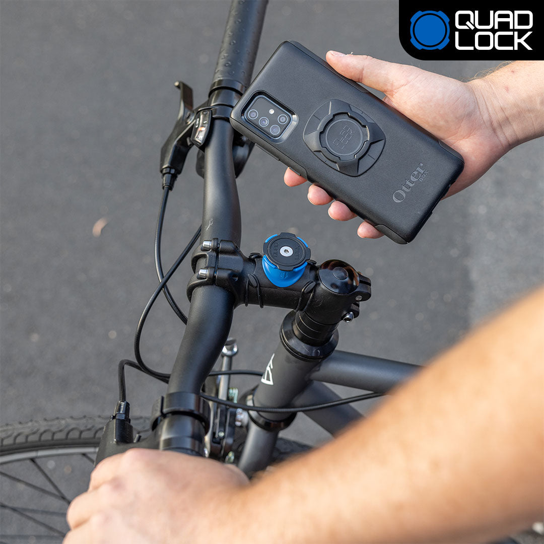 Quad Lock Stem/Handlebar Bike Mount Kit for iPhone 14 Pro Max MAG Case