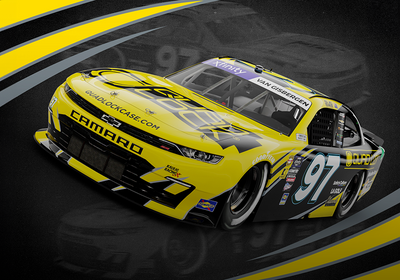 Imagen: Shane van Gisbergen Takes on Darlington in Iconic Marcos Ambrose Livery