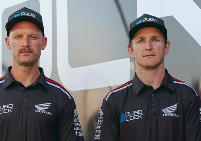 Imagen: QUAD LOCK SECURES TITLE SPONSORSHIP OF AMA RACE-WINNING HONDA TEAM