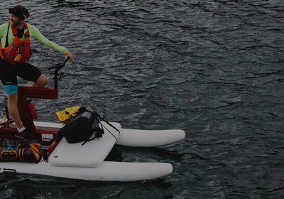 Imagen: Longest Journey on a Water Bike!