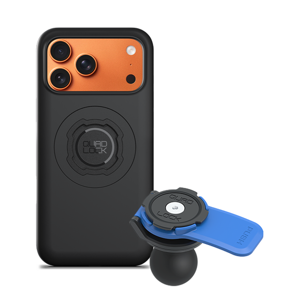 QUAD LOCK 製品セット(iPhone15pro向け) iPhone 15 Pro スマホケース スタンダード｜クアッドロック