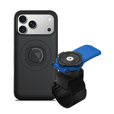 QUAD LOCK 製品セット(iPhone15pro向け) iPhone 15 スマホケース MAG対応｜クアッドロック